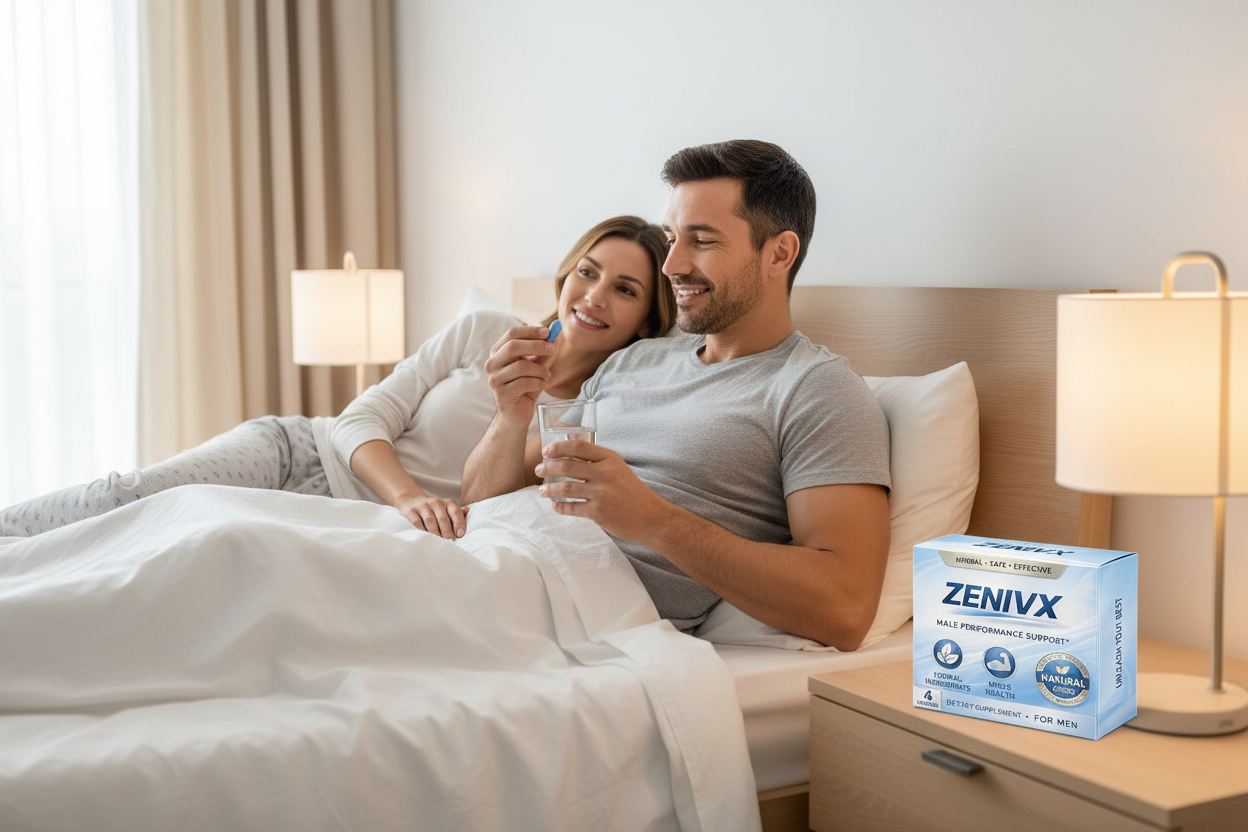 Zenivx – Couple Bedside Lifestyle Shot